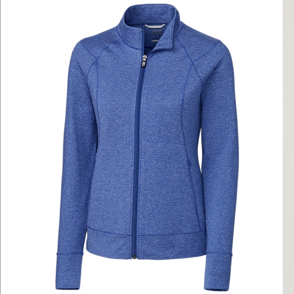 Cutter & Buck Shoreline Heathered Womens Full Zip Jacket NWOT